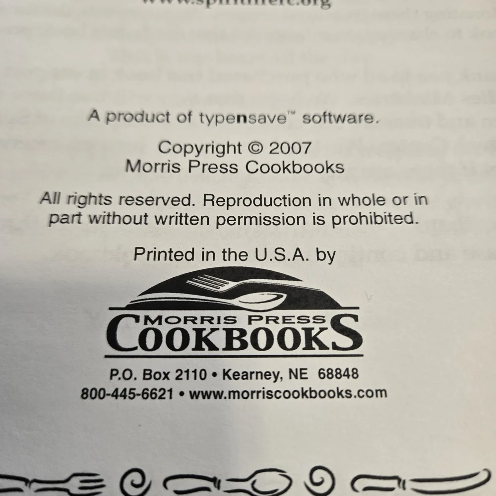 Let's Get Cooking Spiral-Bound Recipe Book from Spirit Life Revival Ministries